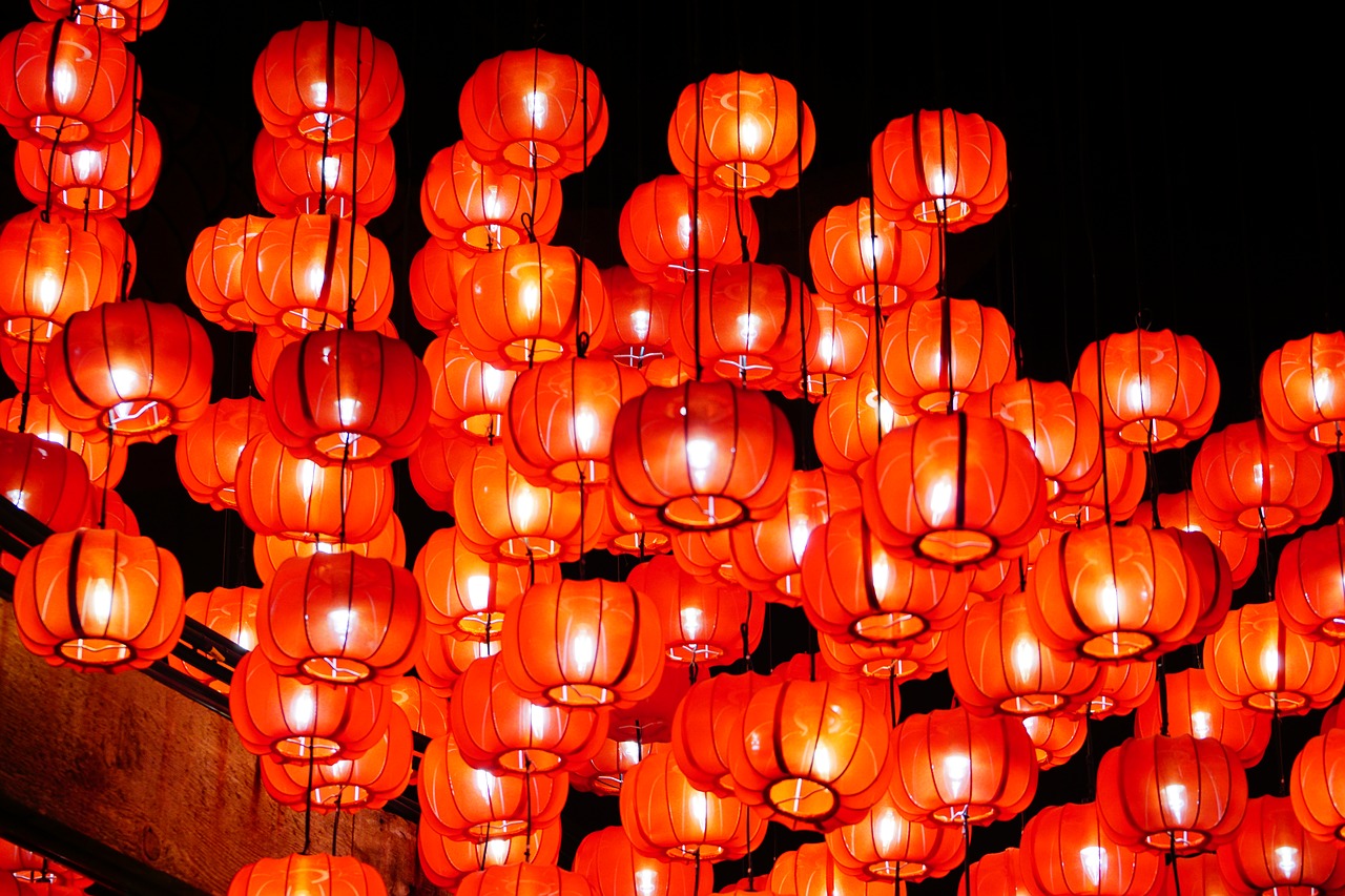chinese  chinese new year  lantern free photo