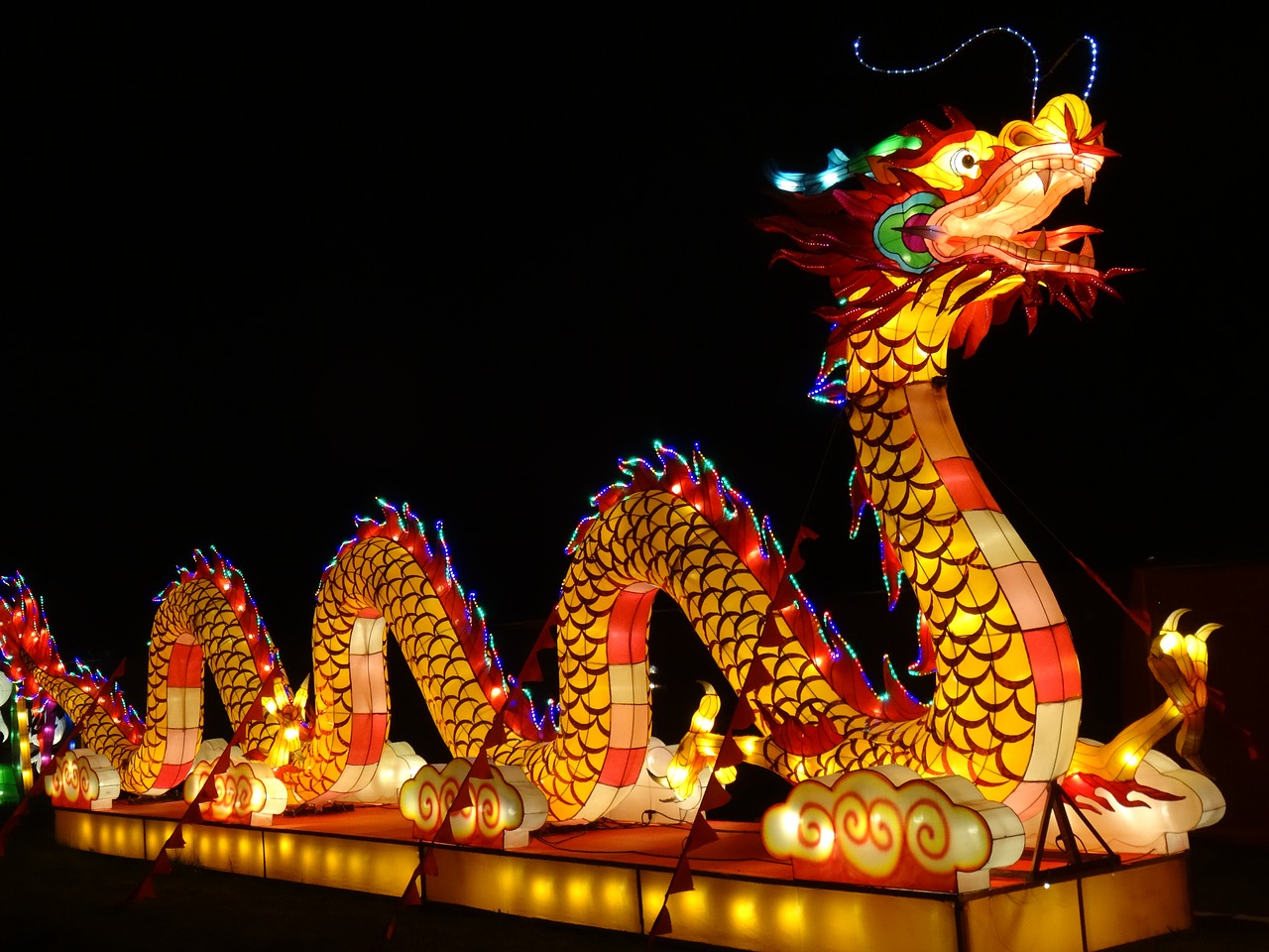 chinese festival of lights dandenong victoria free photo