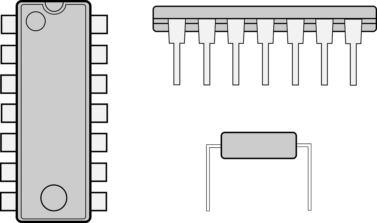 chip computer microchip free photo