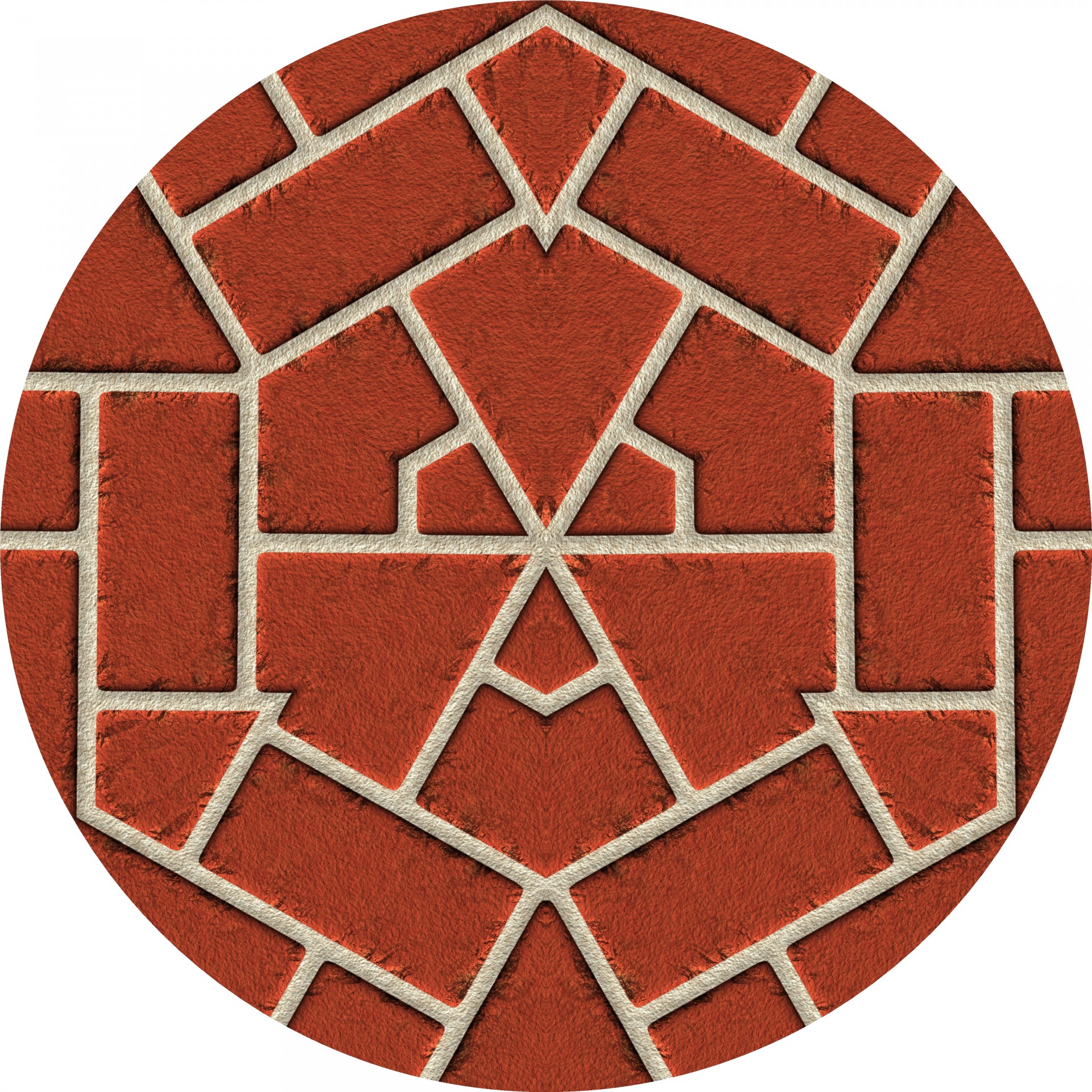 red chipped bricks free photo