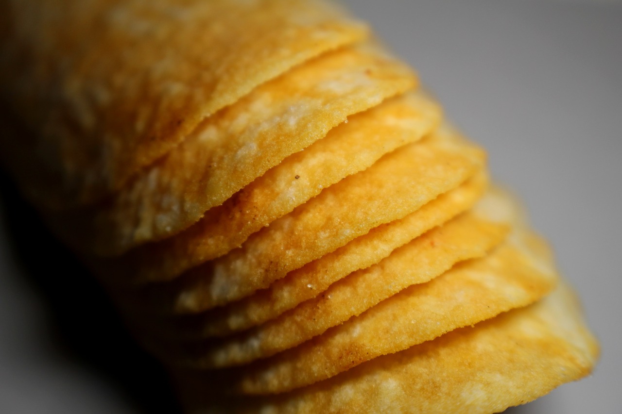 chips stack of chips yellow free photo
