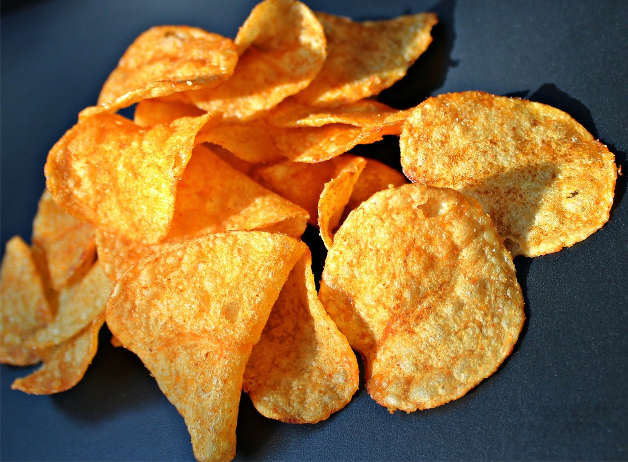 chips potato chips snack free photo