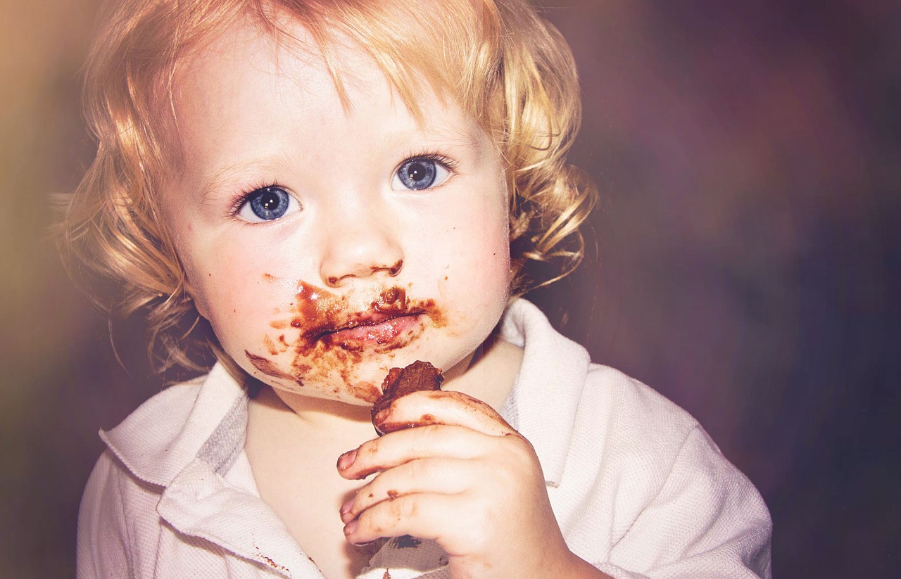 chocolate sweet baby free photo