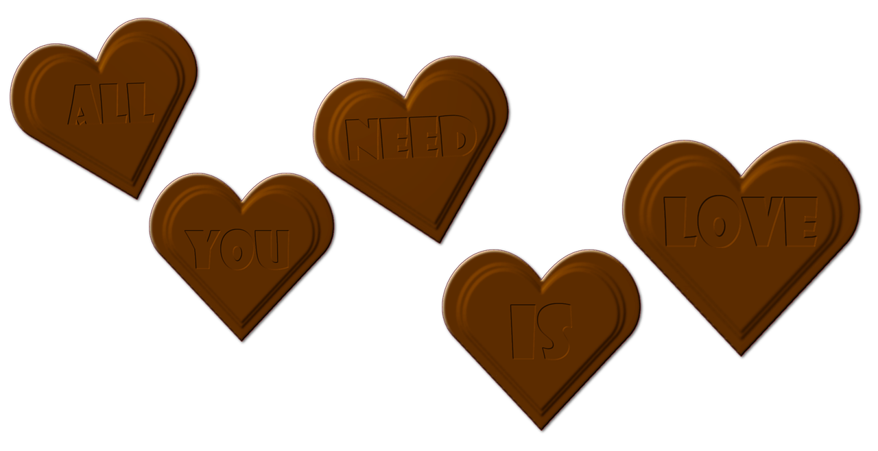 chocolate chocolates heart free photo