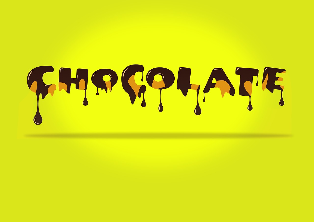 chocolate text candy free photo