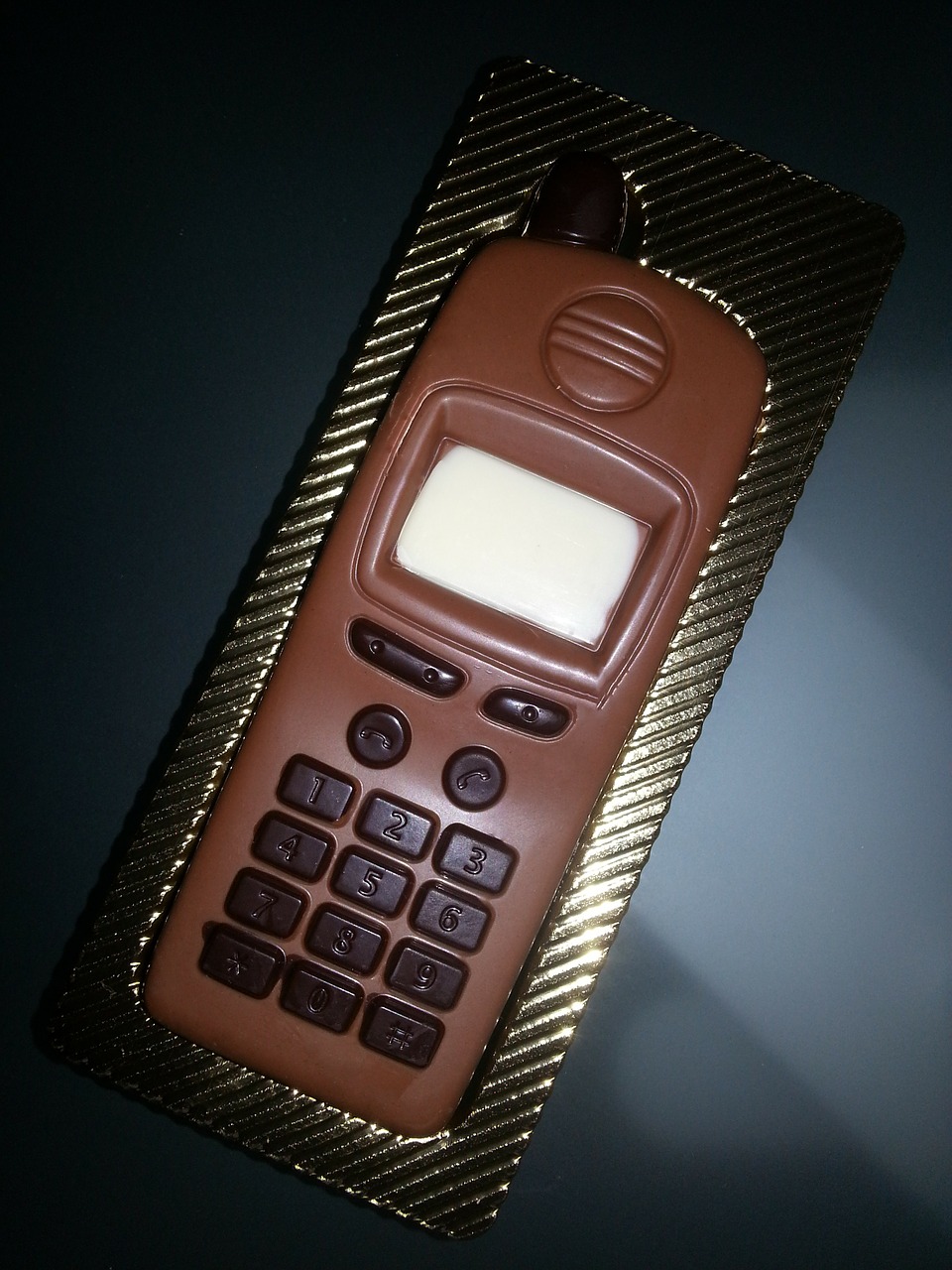 chocolate mobile phone candy free photo