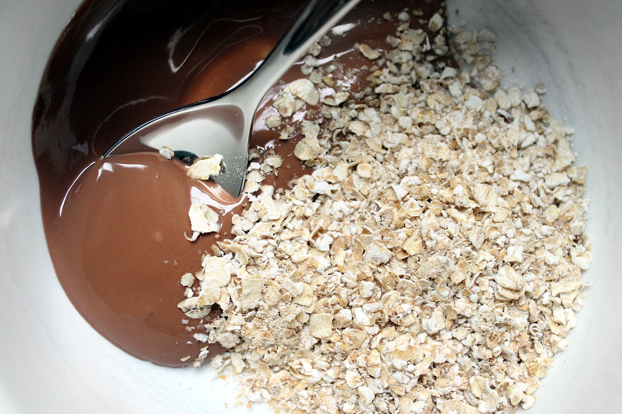 chocolate  oatmeal  food free photo