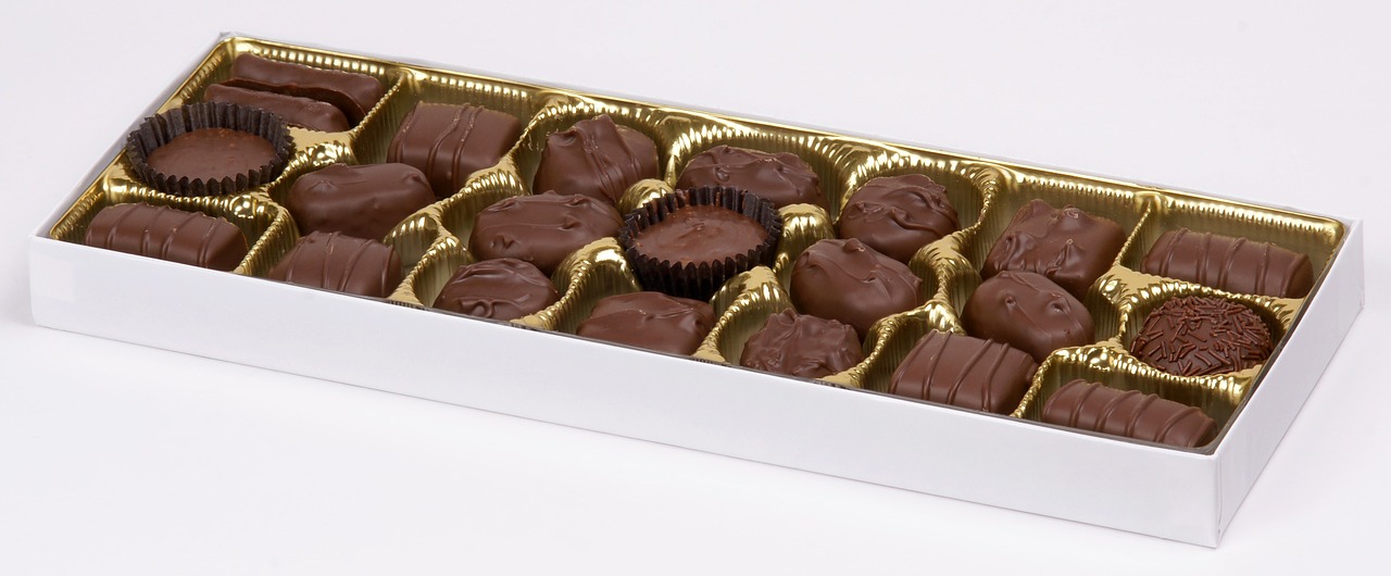 chocolates pralines box free photo