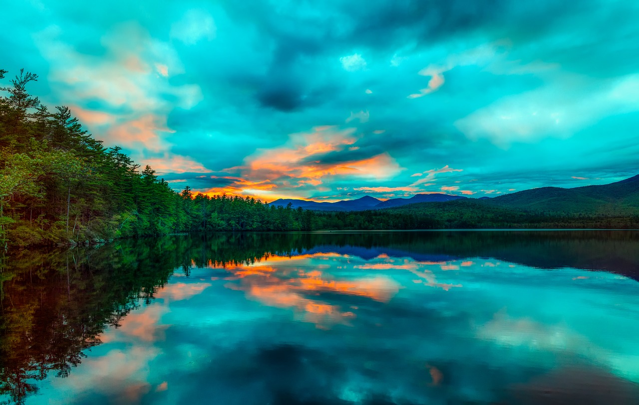 chocoura lake  new hampshire  america free photo