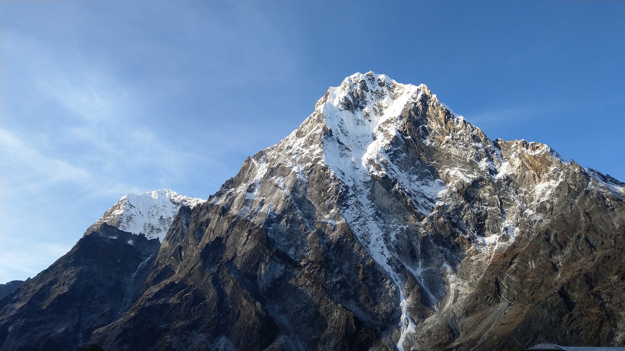 cholatse nepal mountain free photo
