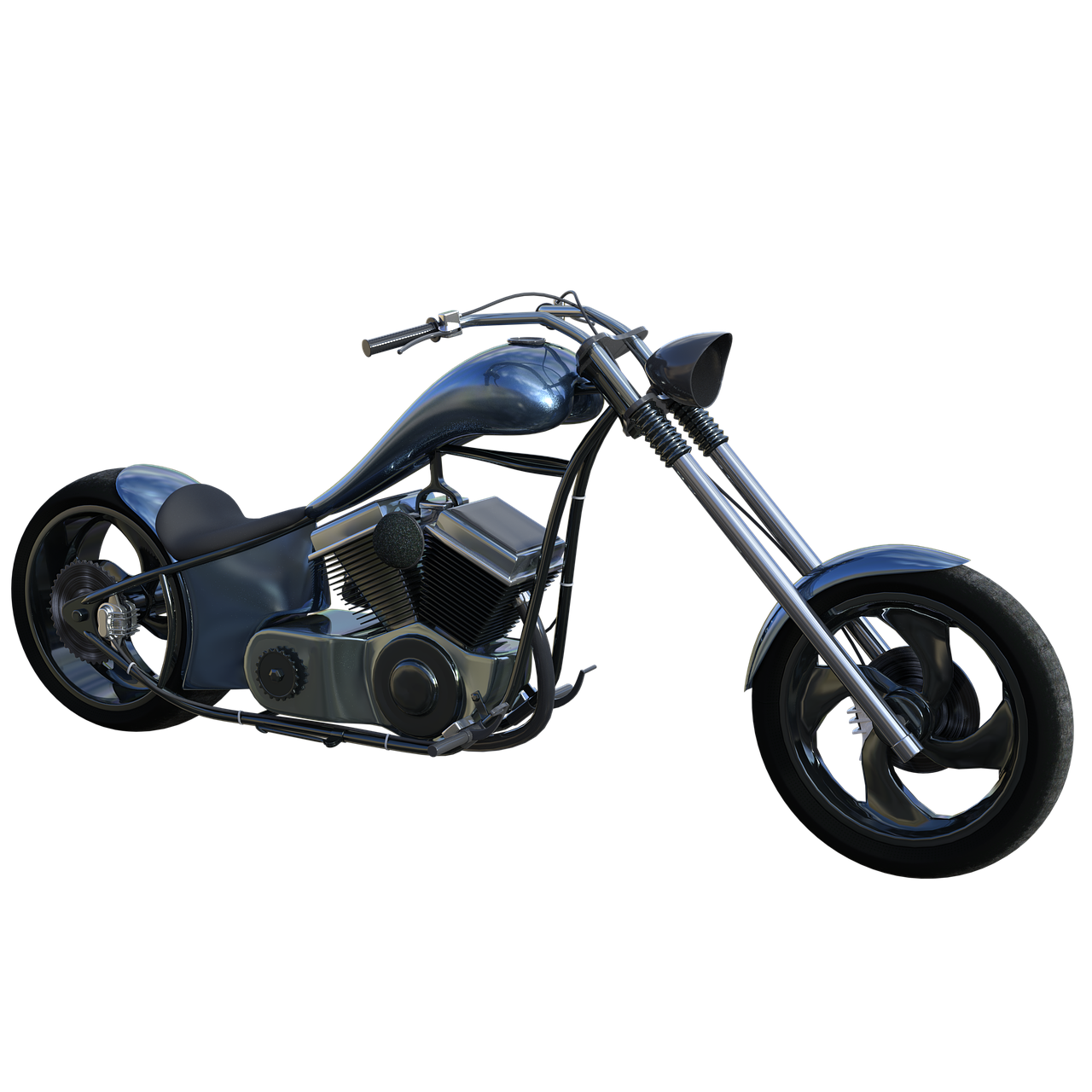 chopper  motorcycle  wheels free photo
