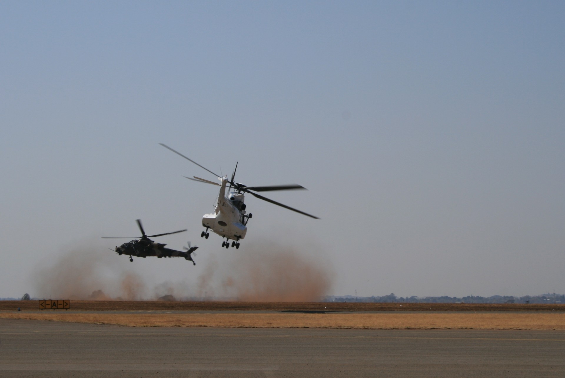 helicopters aerial display aviation free photo