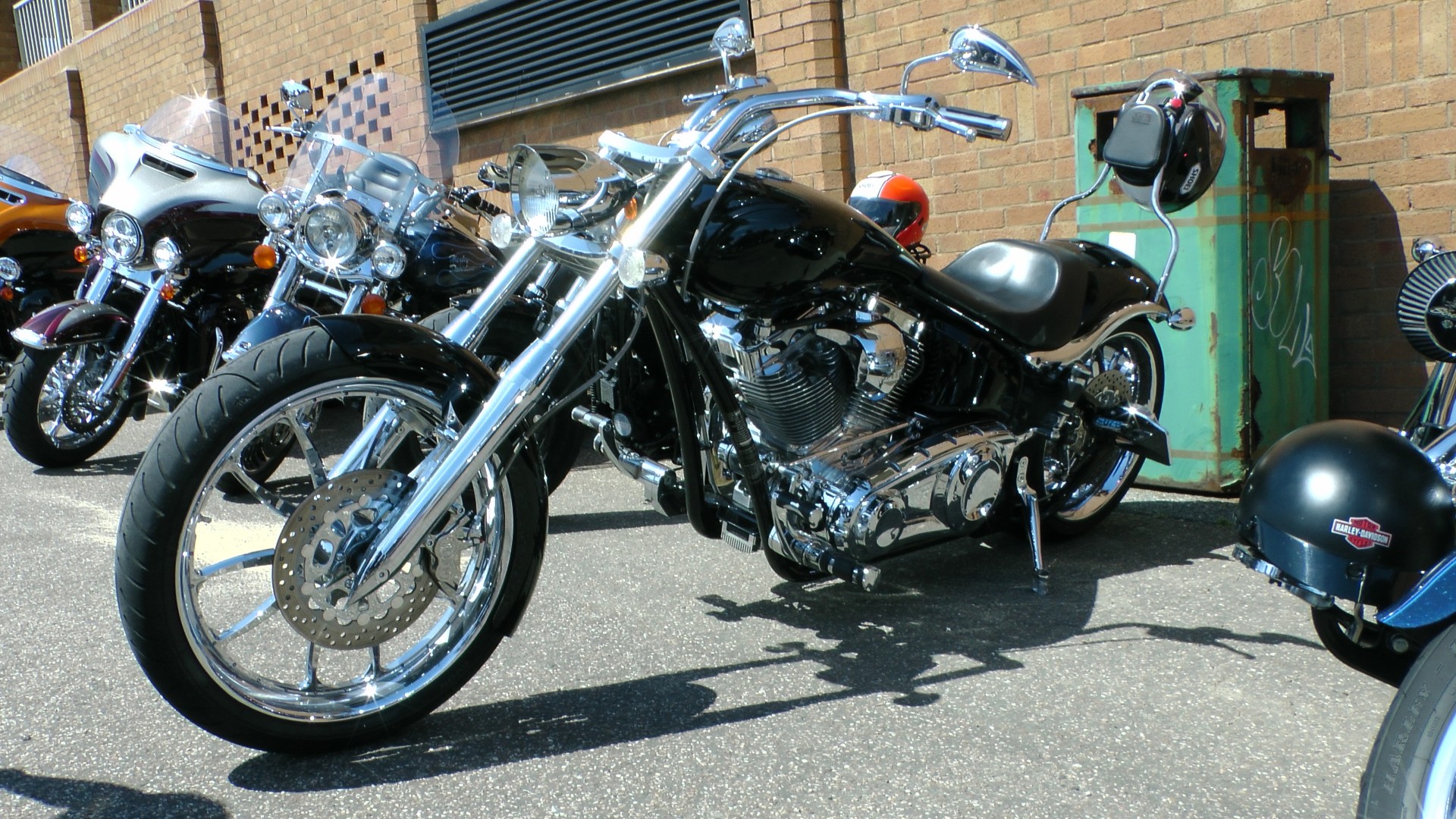 extended forks chopper motorcycle chopper choppers free photo