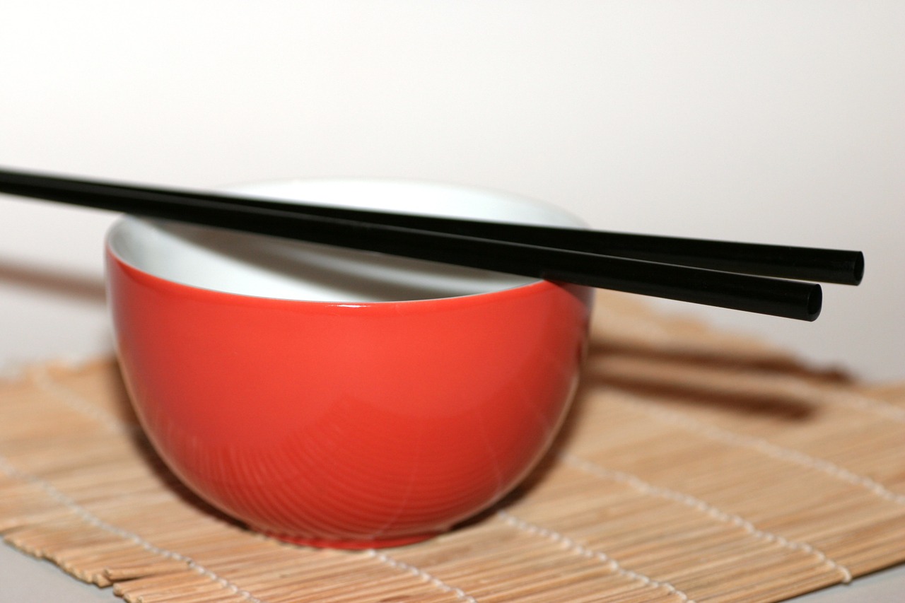 chopsticks bowl chinese free photo