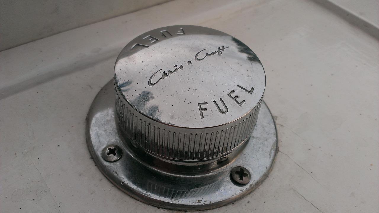 chris craft fuel cap chrome free photo