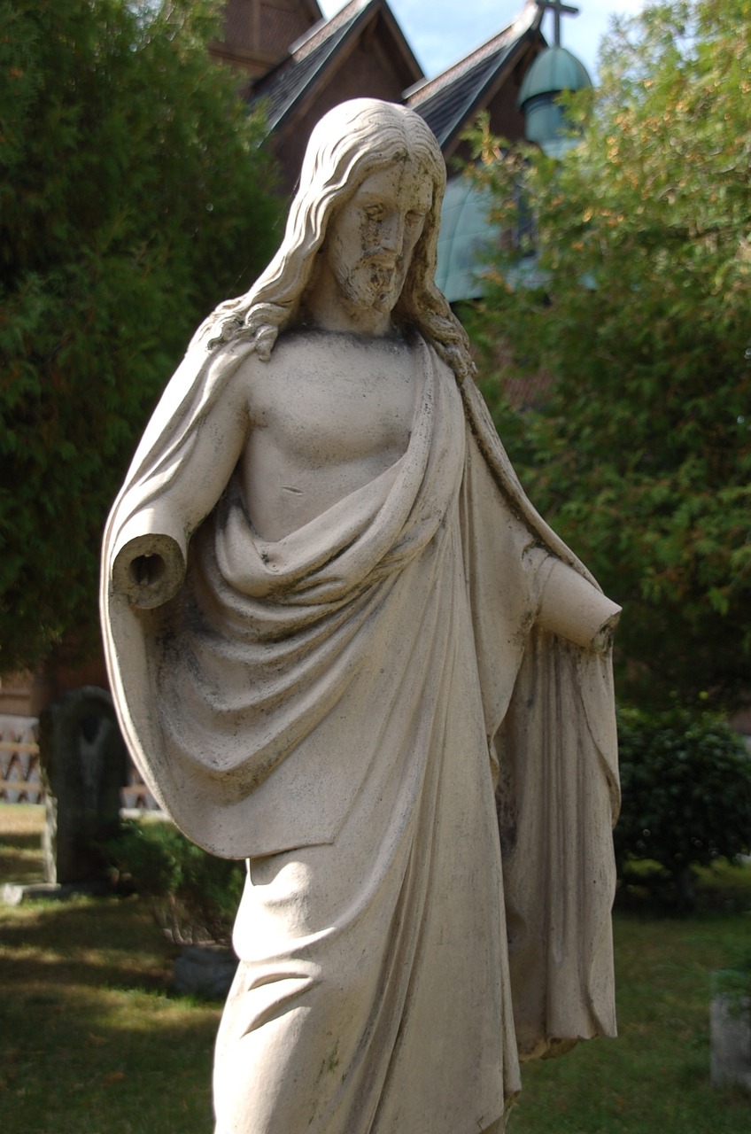 christ monument figure free photo