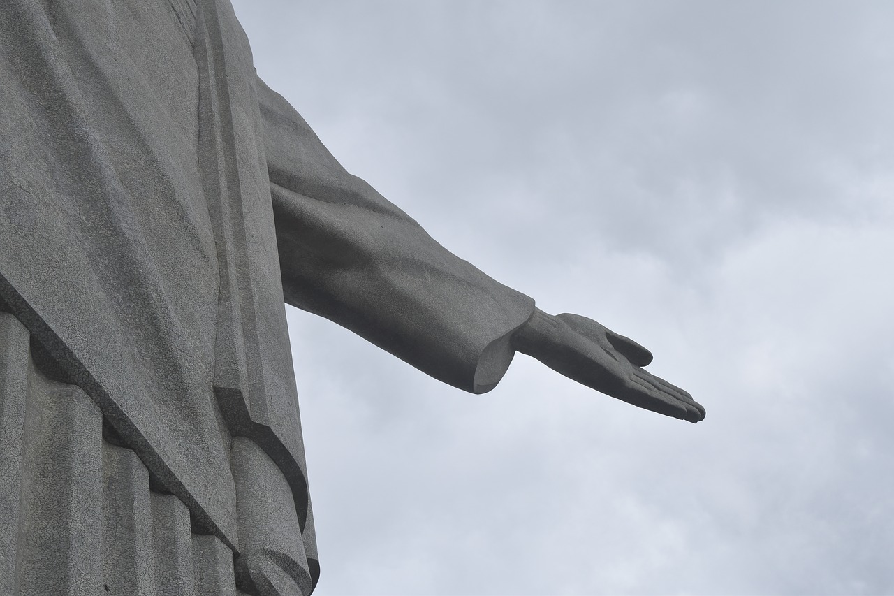 christ the redeemer  the right hand of god  rio free photo