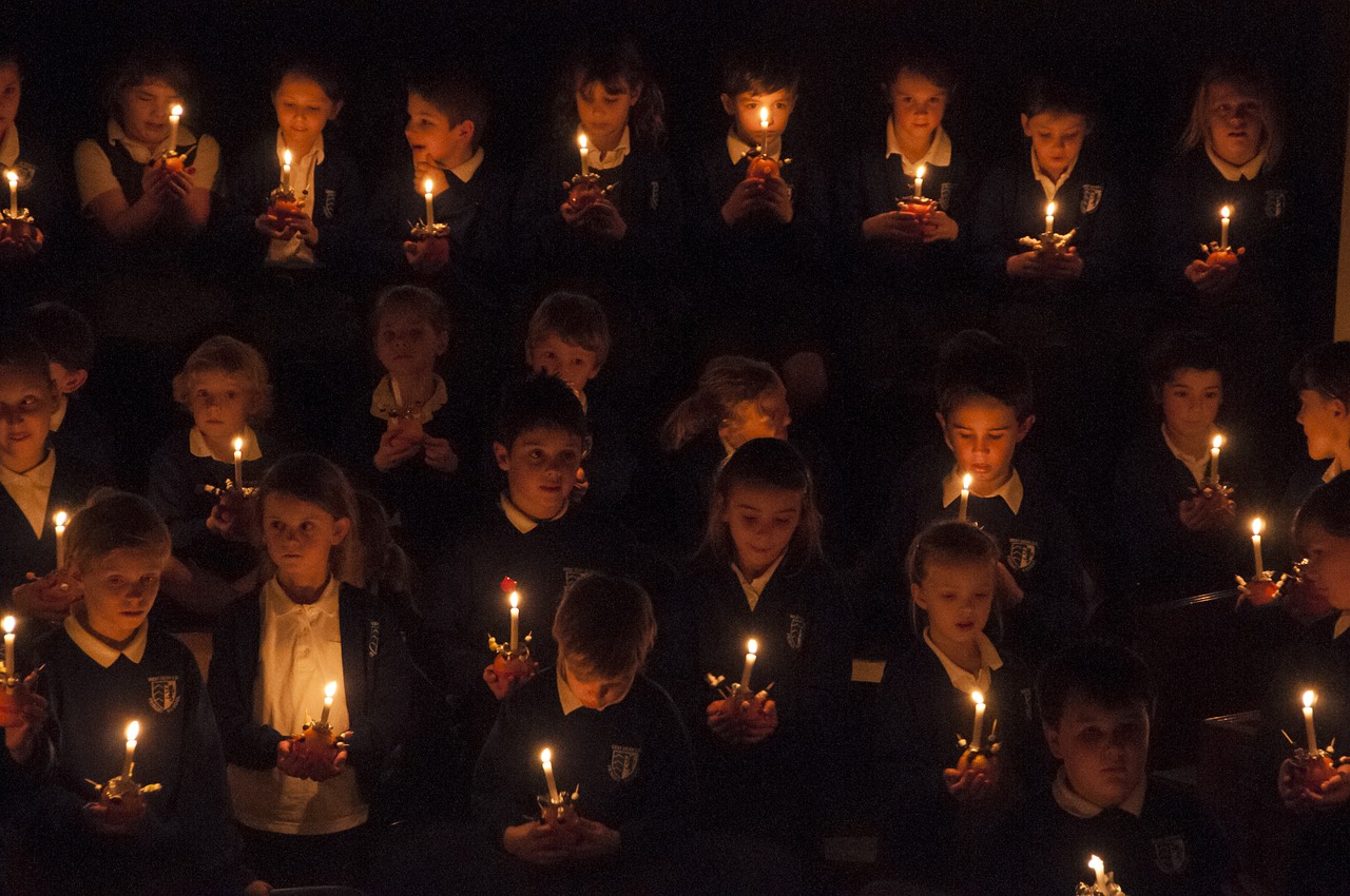 christdingle xmas candle free photo