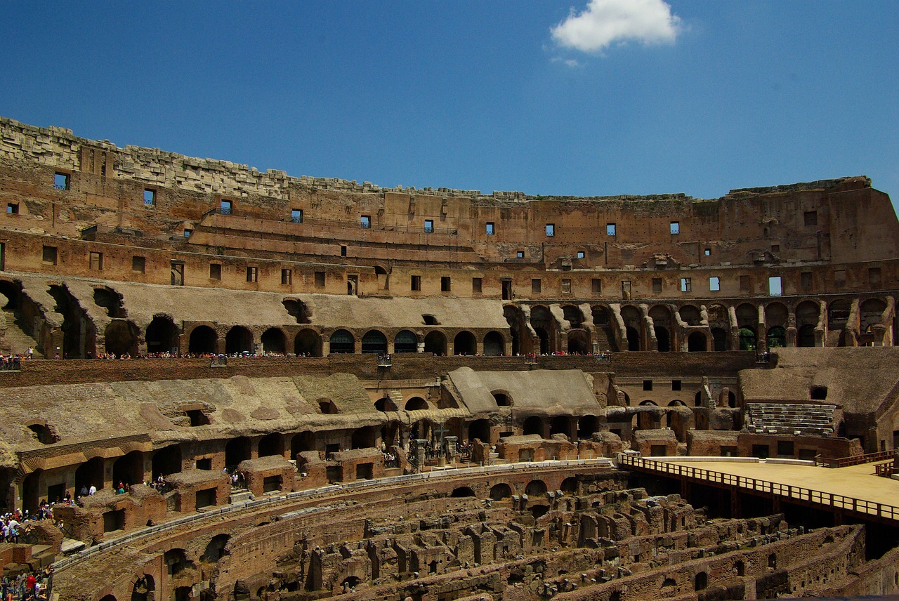 christian colosseo amphitheater free photo
