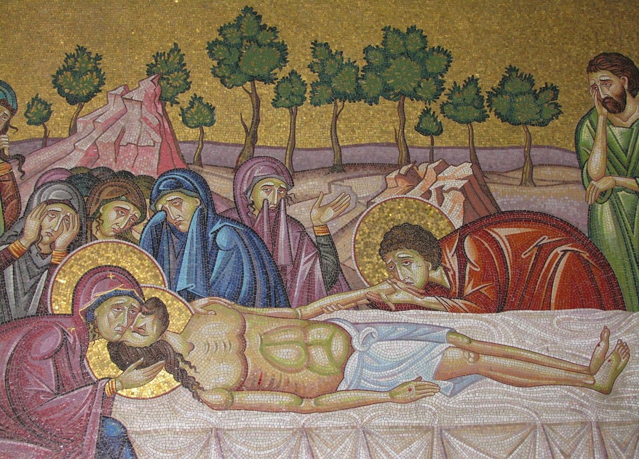 christian mosaic jesus free photo