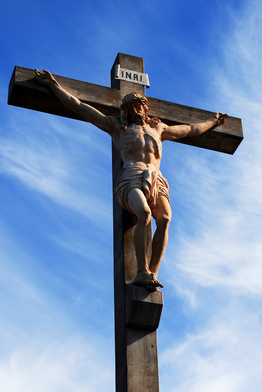 christian cross sky religion free photo
