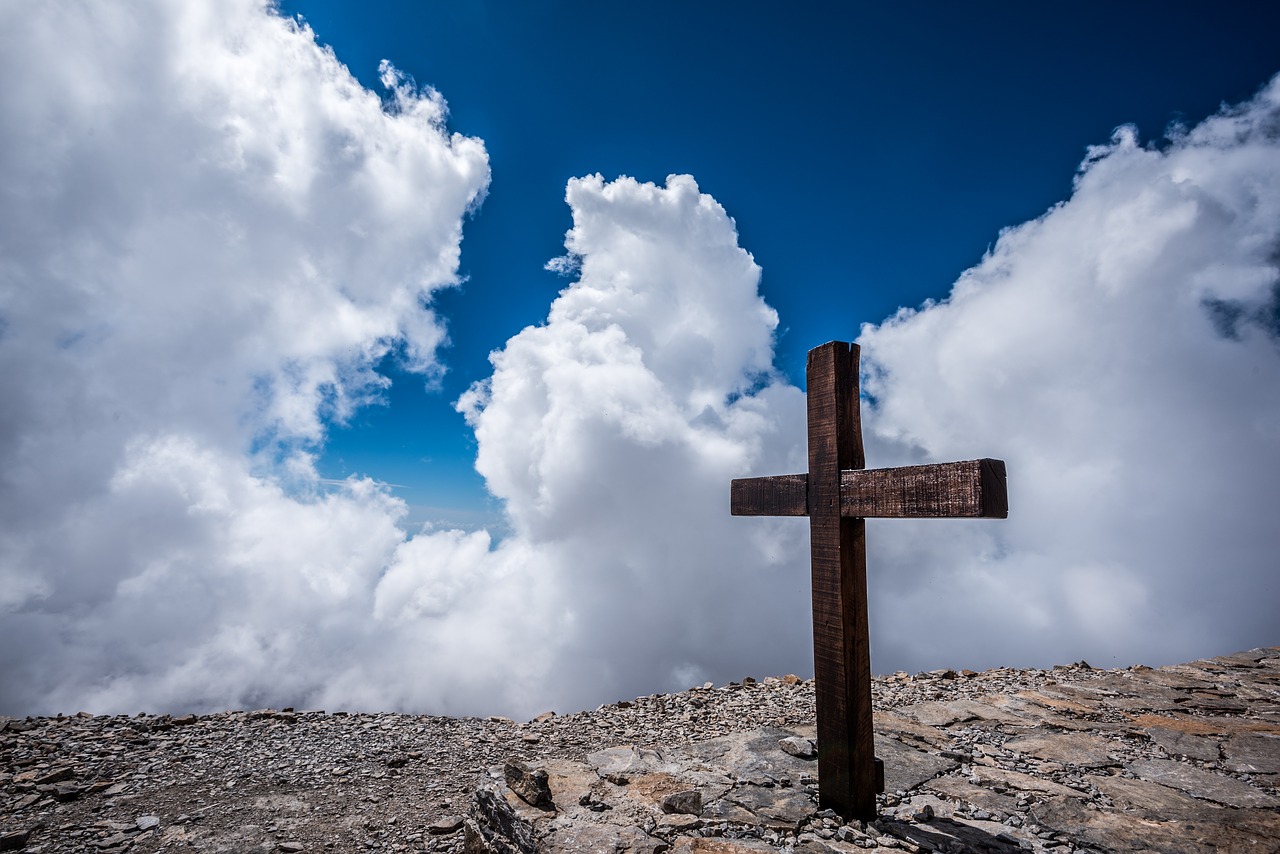 christianity clouds cross free photo