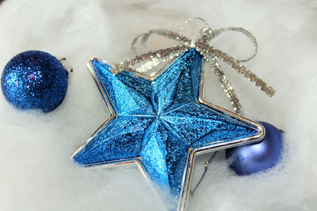 christmas star decoration free photo