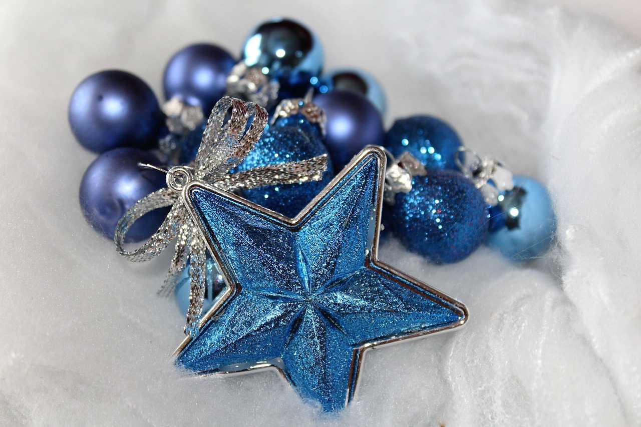 christmas star decoration free photo