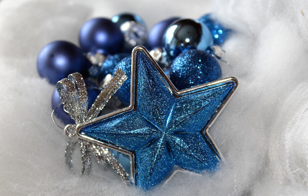 christmas star decoration free photo