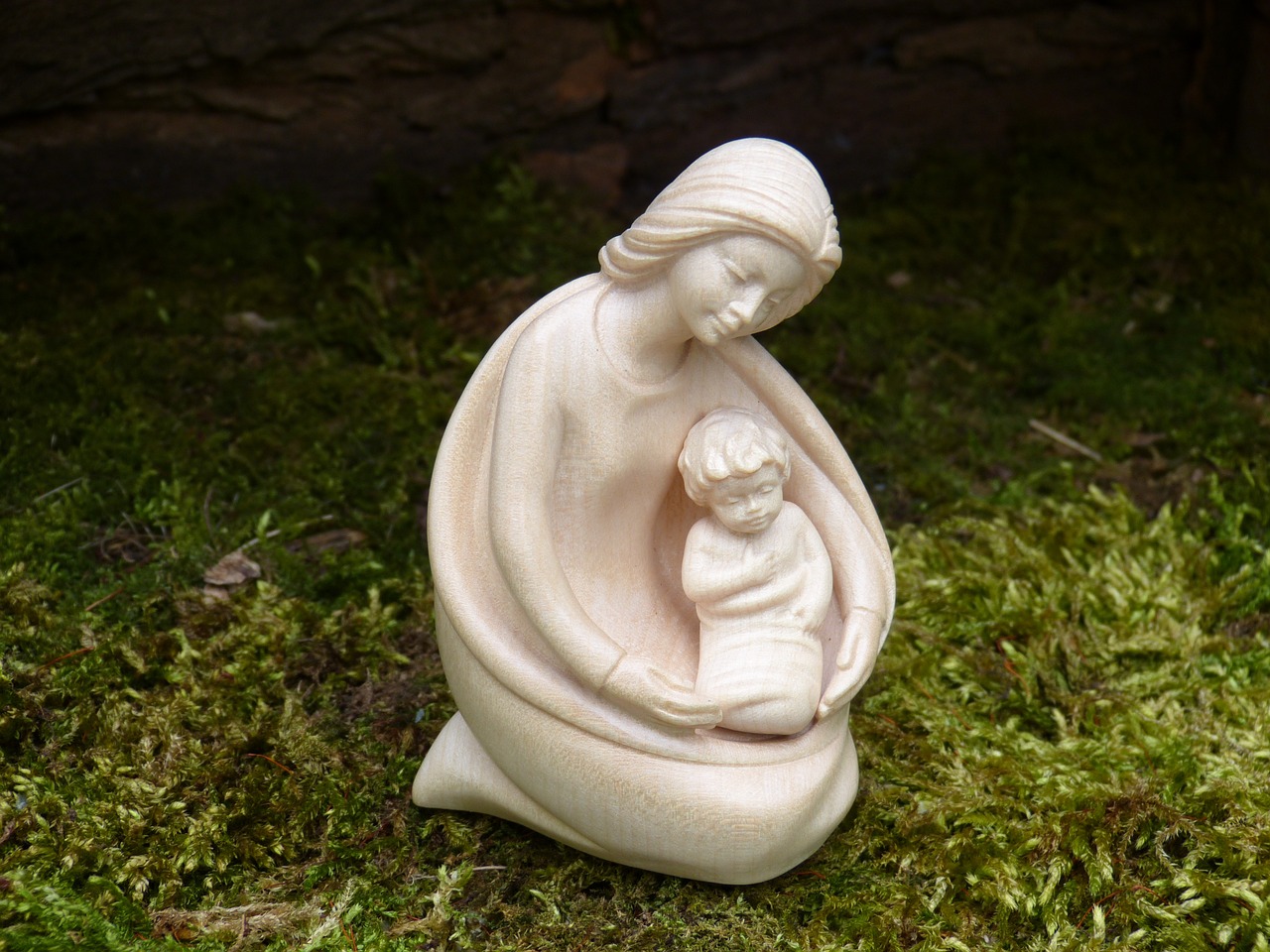 christmas advent nativity scene free photo