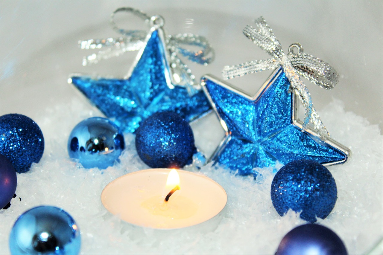 christmas star background free photo