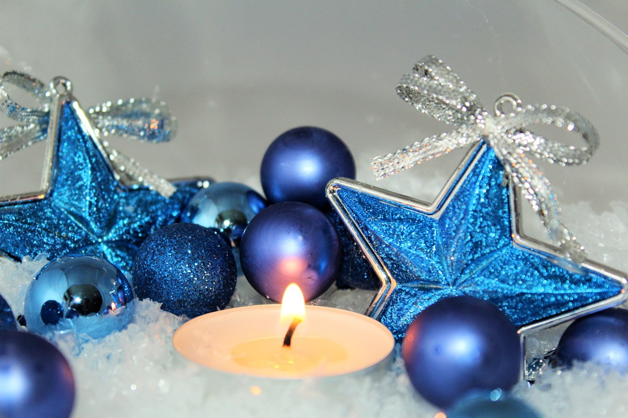 christmas star background free photo