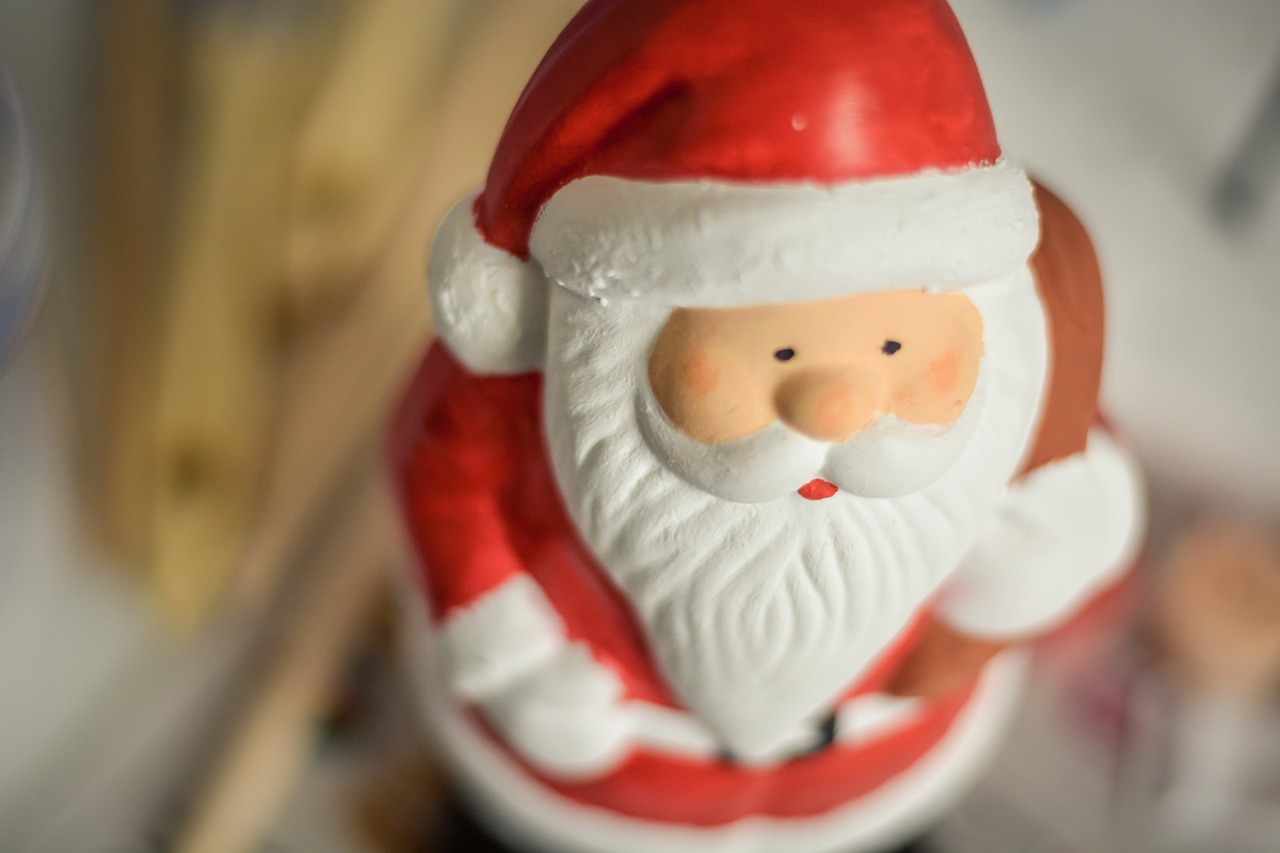 christmas santa claus figure free photo