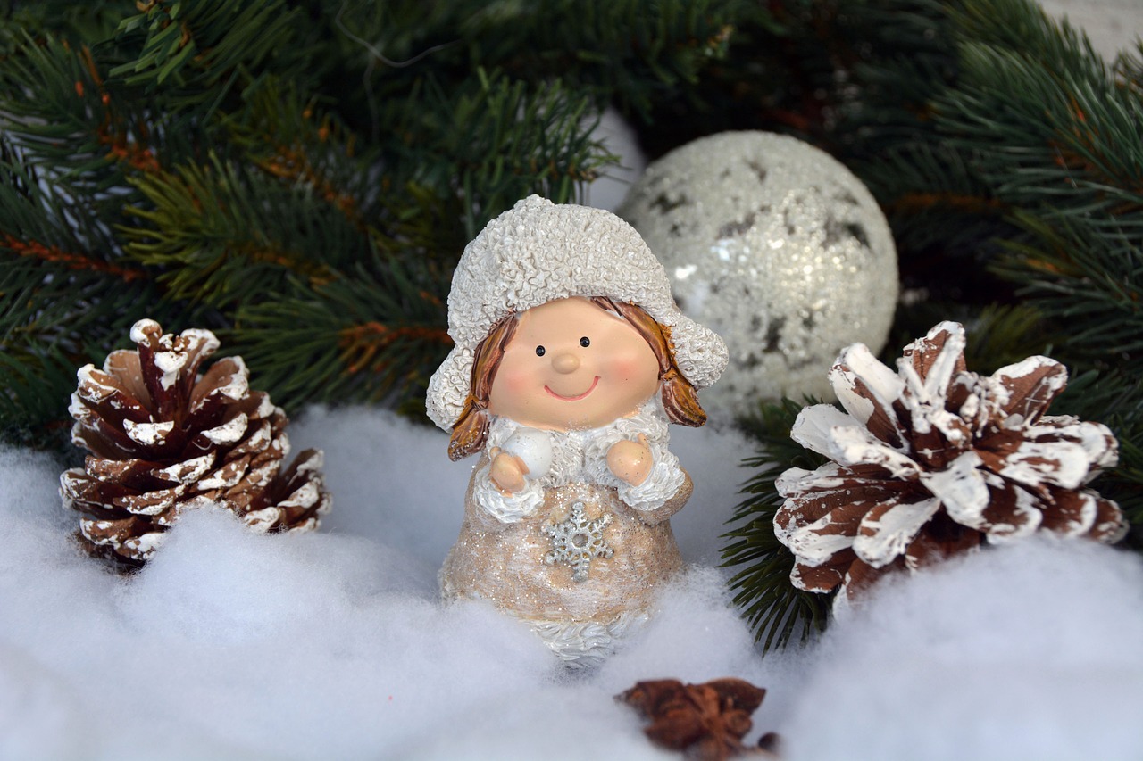 christmas christmas decoration girl free photo