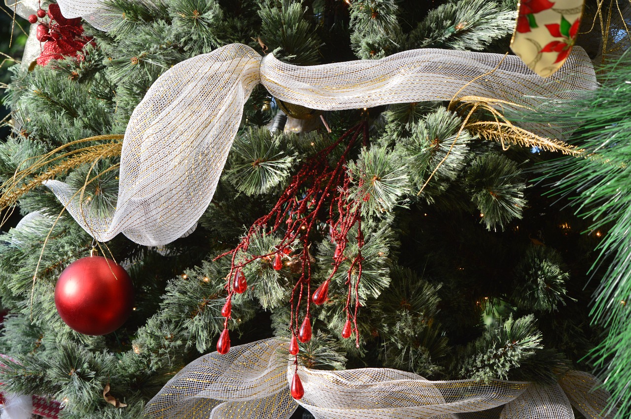 christmas tree ornaments free photo