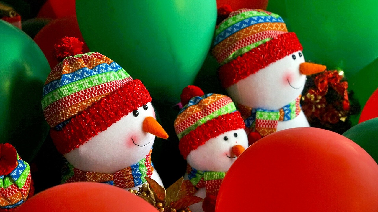 christmas snowman rag doll free photo