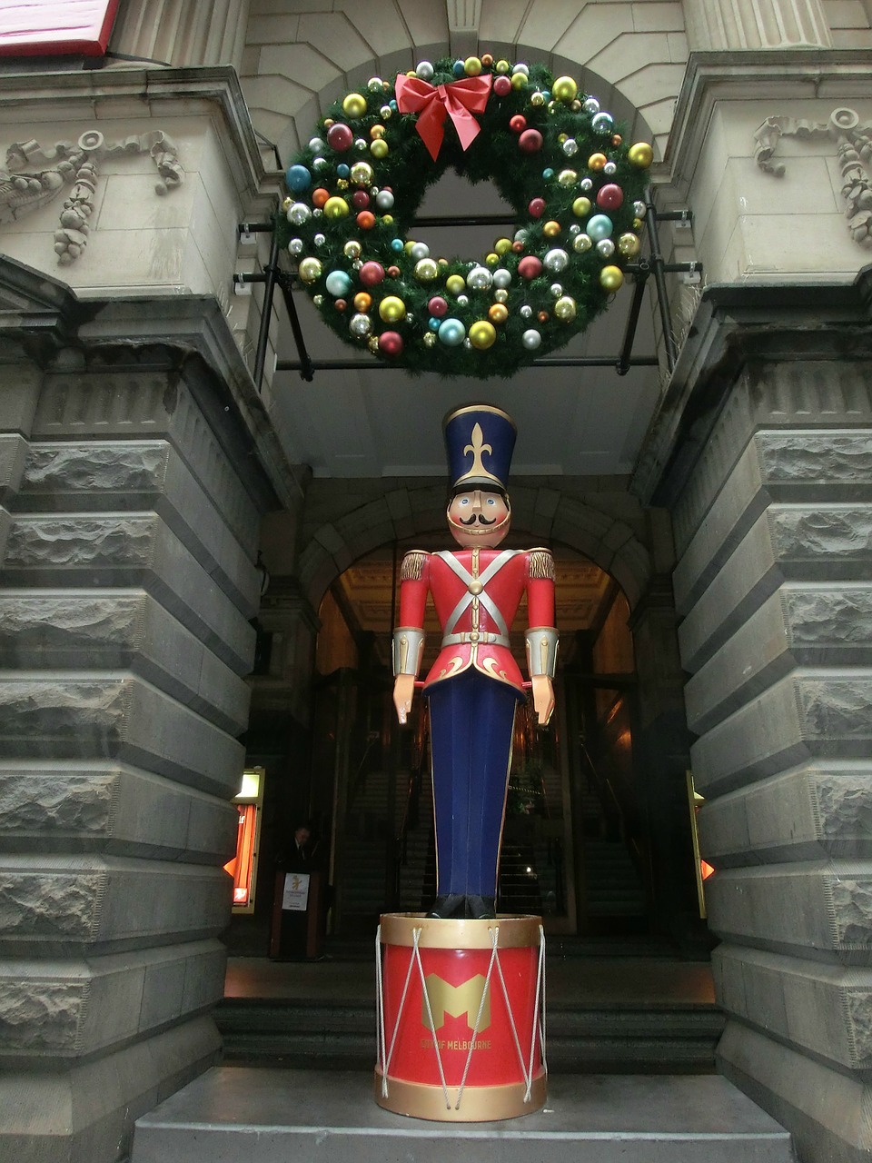 christmas deco soldier free photo