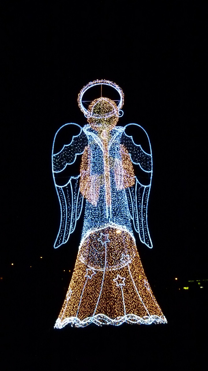 christmas angel decoration free photo