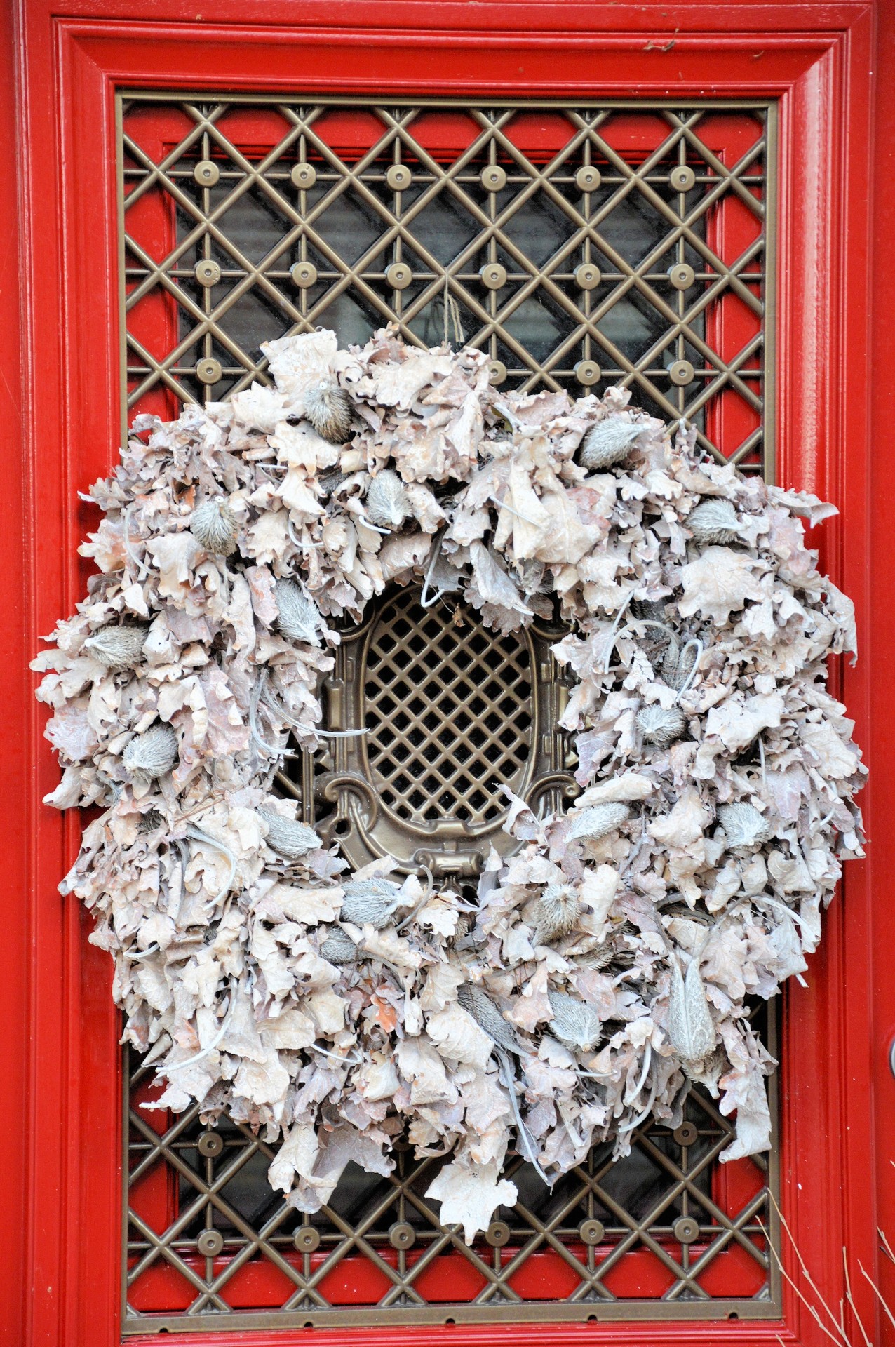 christmas decoration door free photo