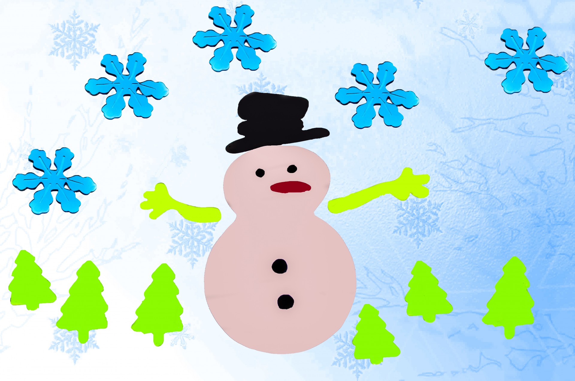 snowman christmas xmas free photo