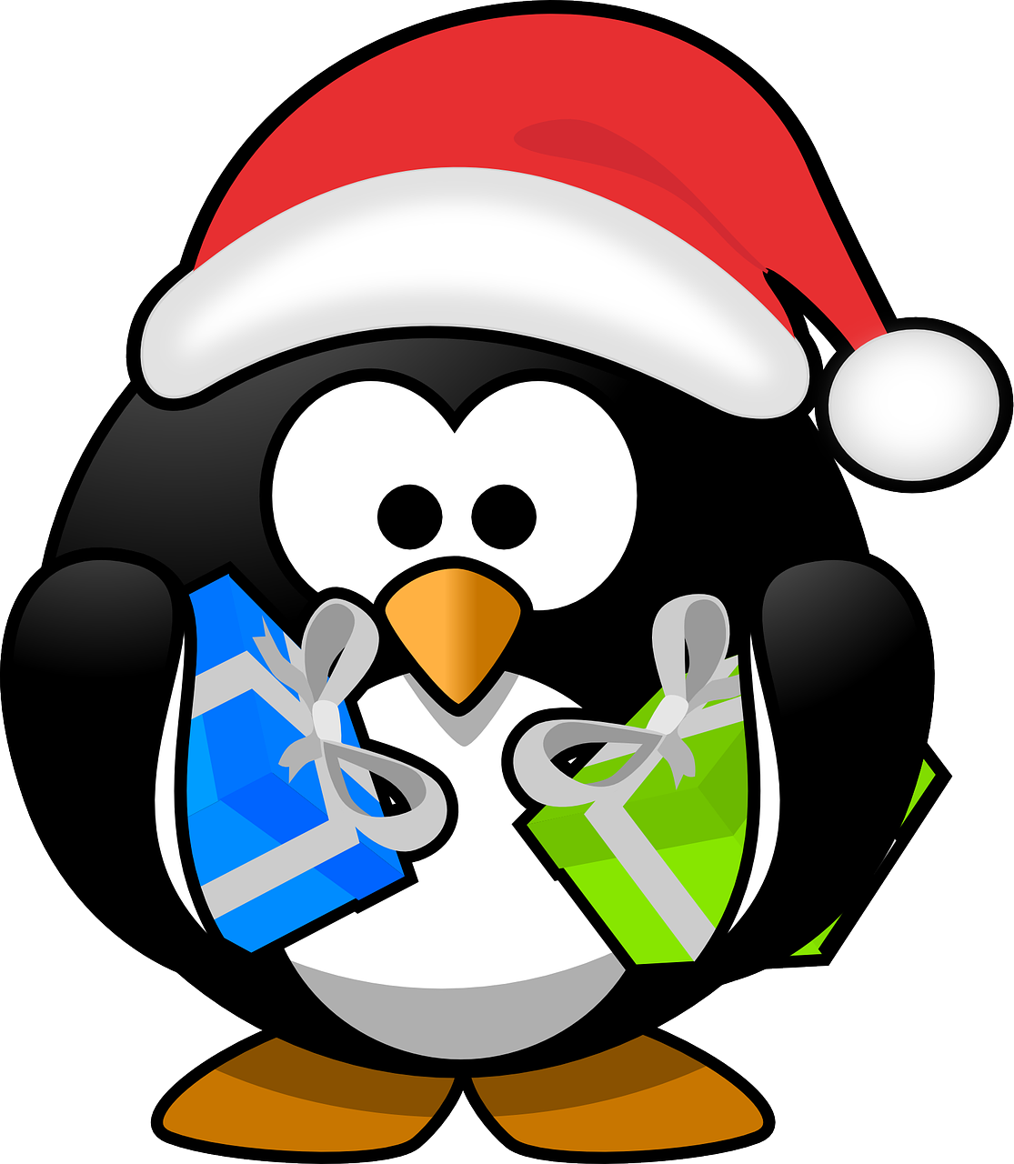 christmas santa claus tux free photo