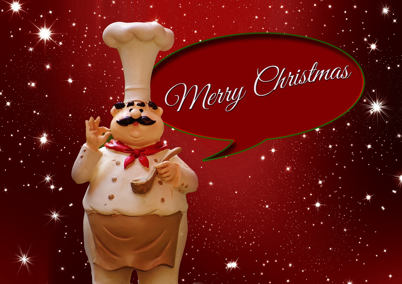 christmas cooking chef free photo