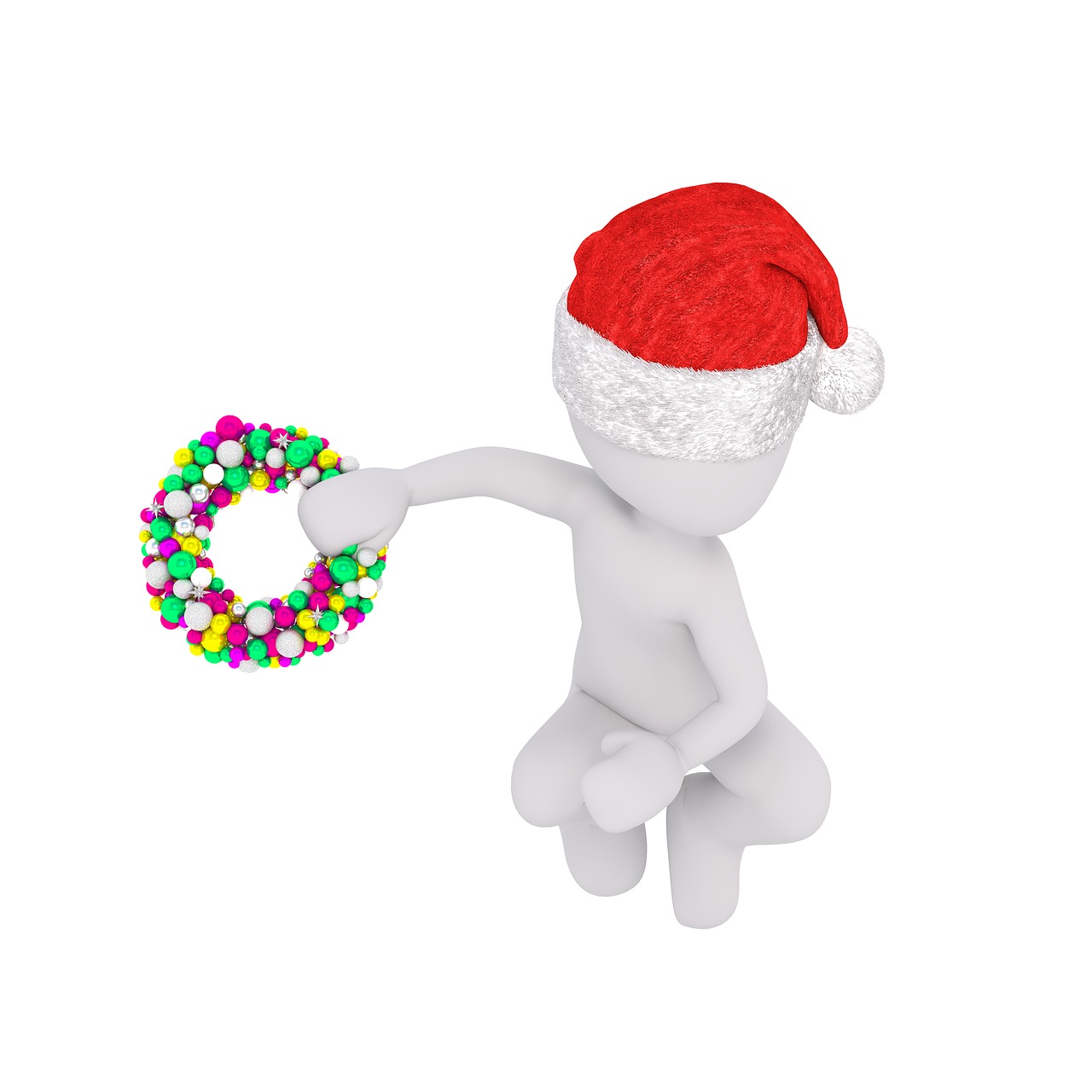 christmas white male full body free photo