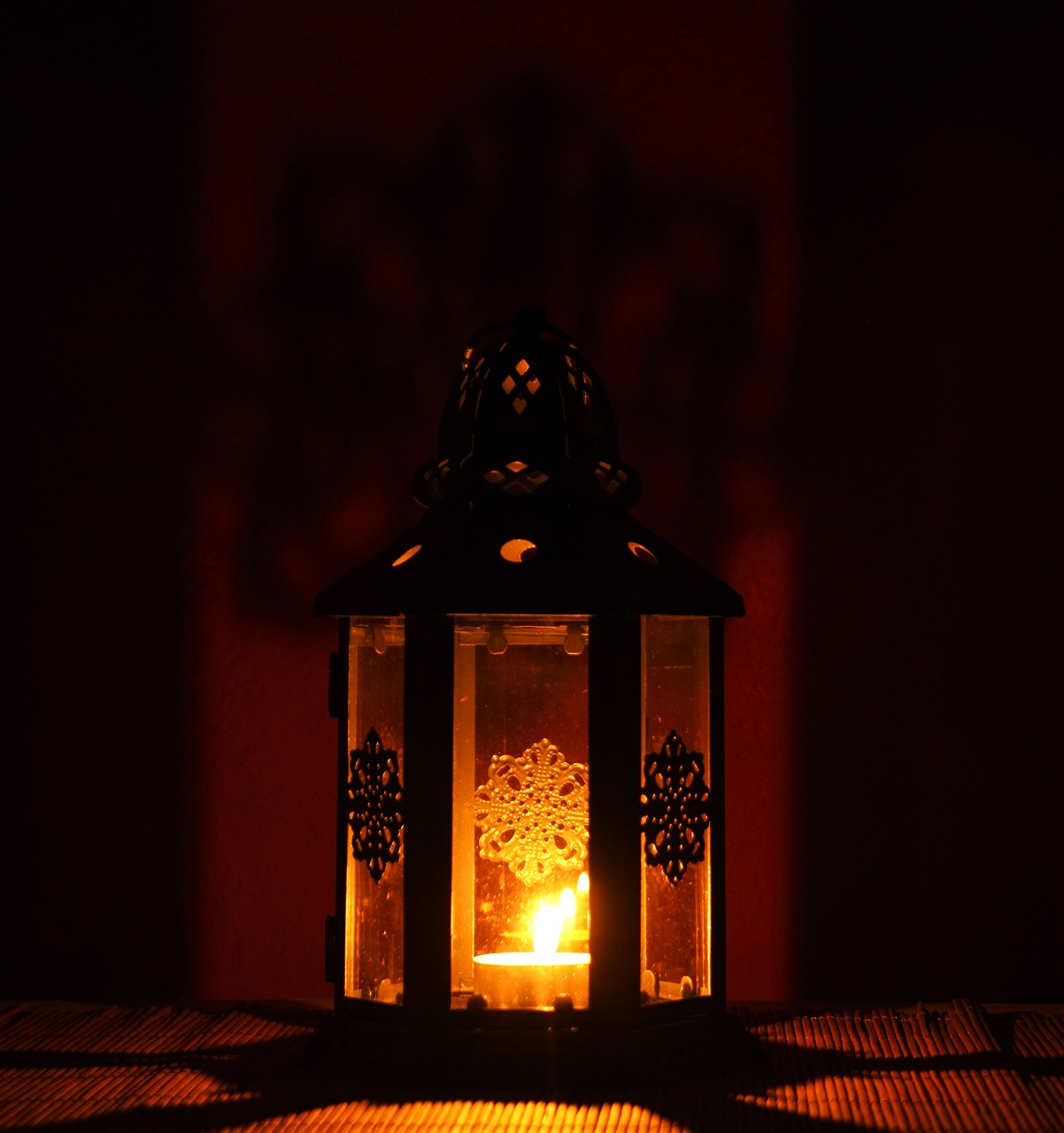 christmas candle lantern free photo