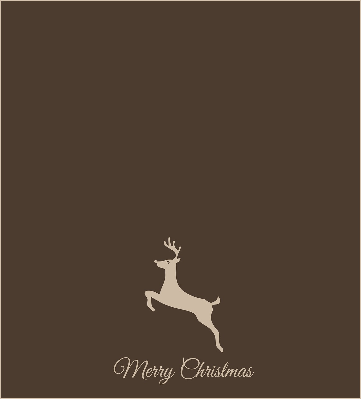 christmas reindeer merry christmas free photo