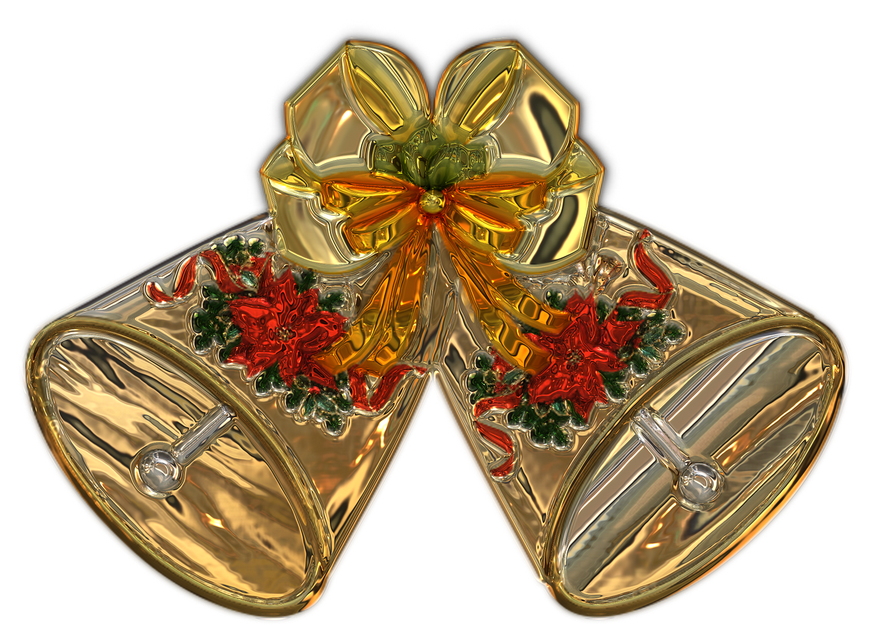 christmas bells metallizer free photo