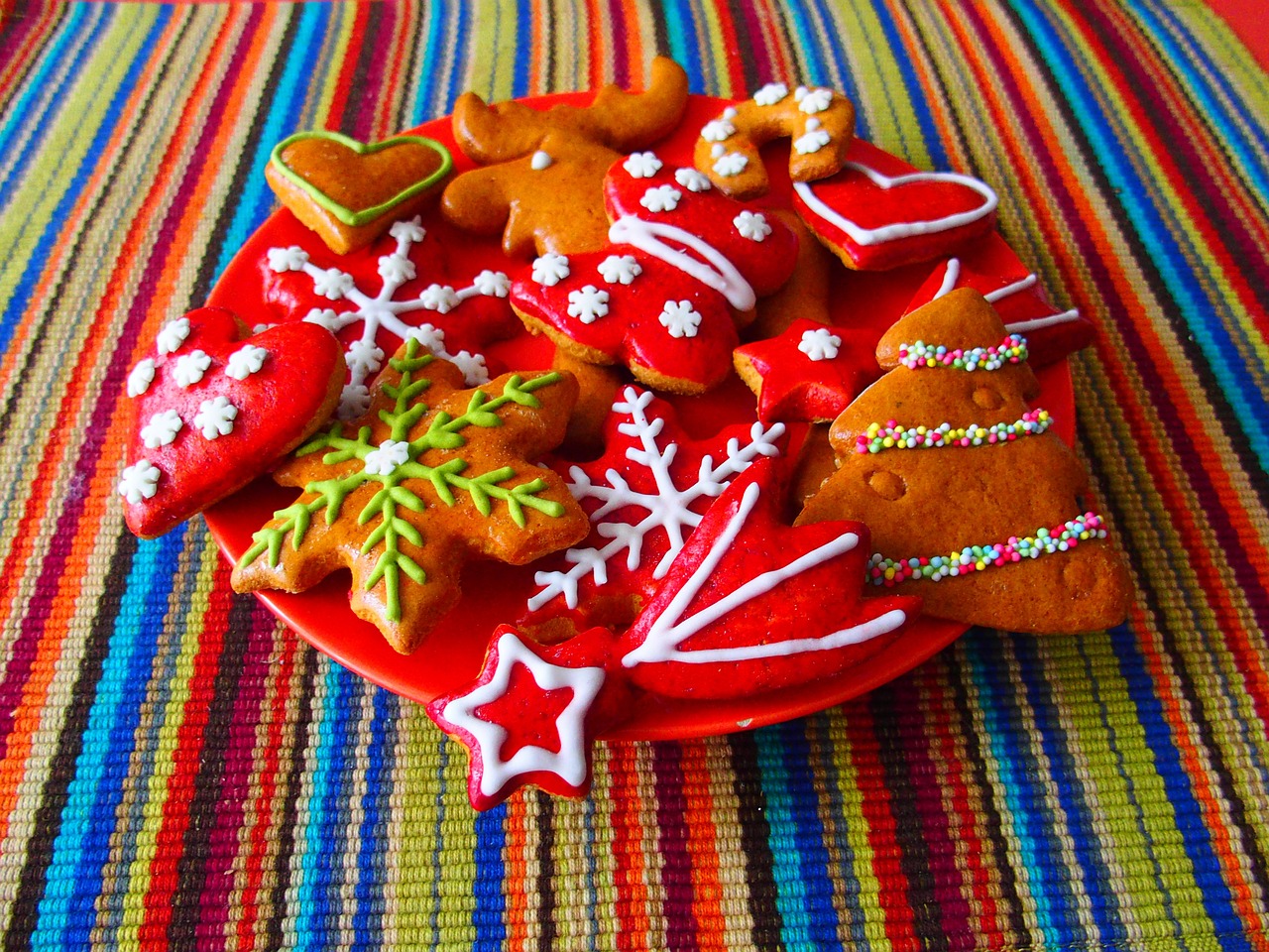 christmas christmas cookies sweets free photo