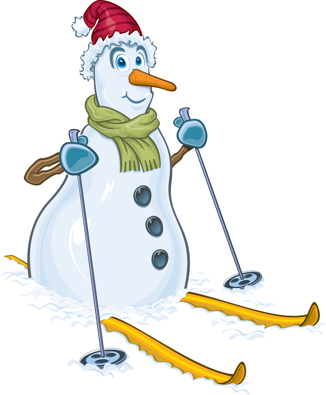 christmas snowman snow free photo