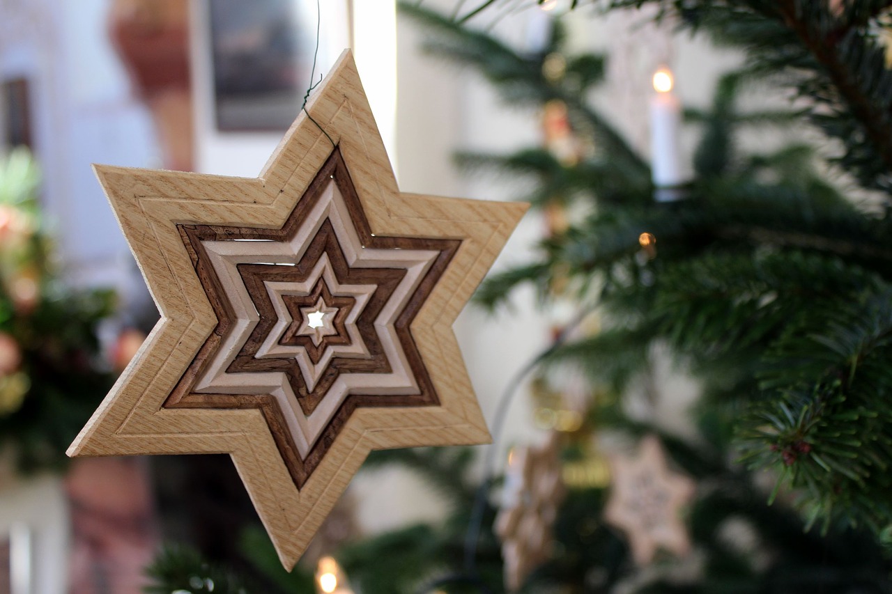 christmas star advent free photo