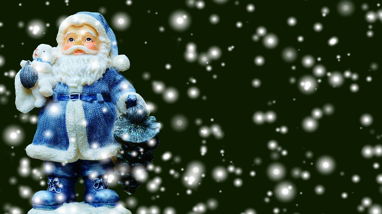 christmas santa claus figure free photo